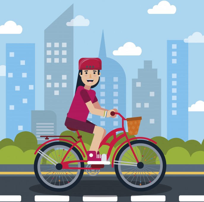 Al menos 30 minutos de bicicleta al día es suficiente para combatir el sedentarismo y obesidad Al menos 30 minutos de bicicleta al día es suficiente para combatir el sedentarismo y obesidad