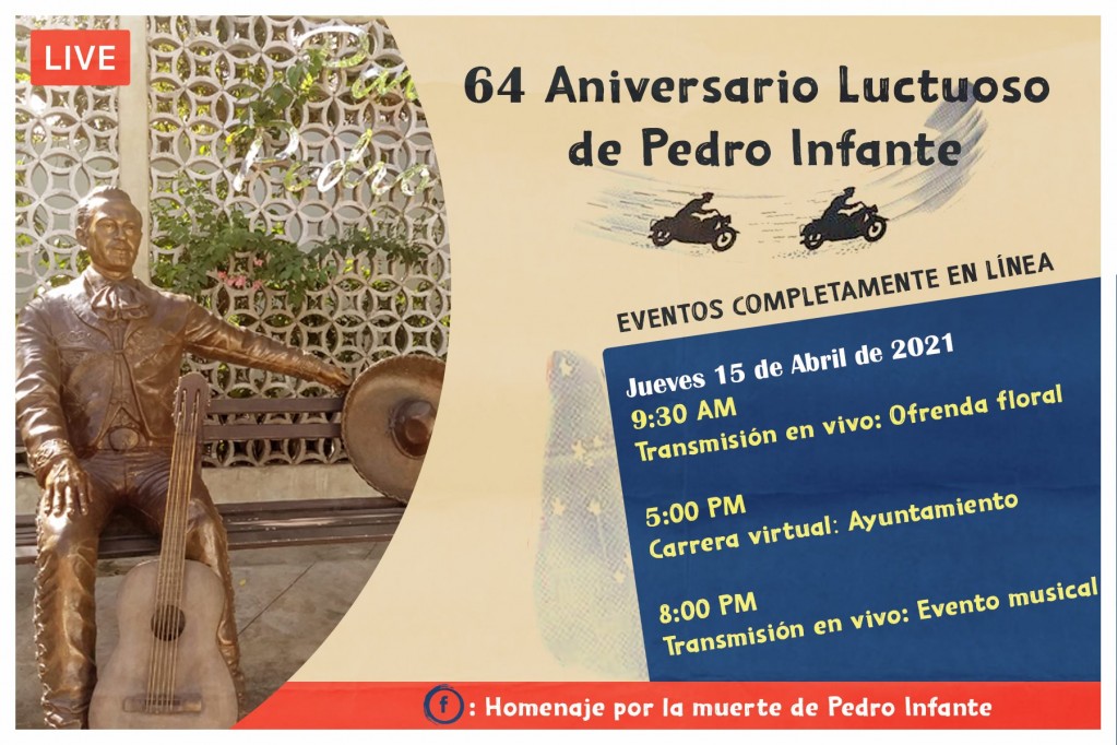 A 64 de su muerte, recuerdan a Pedro Infante en el barrio de la “Socorrito” A 64 de su muerte, recuerdan a Pedro Infante en el barrio de la “Socorrito”