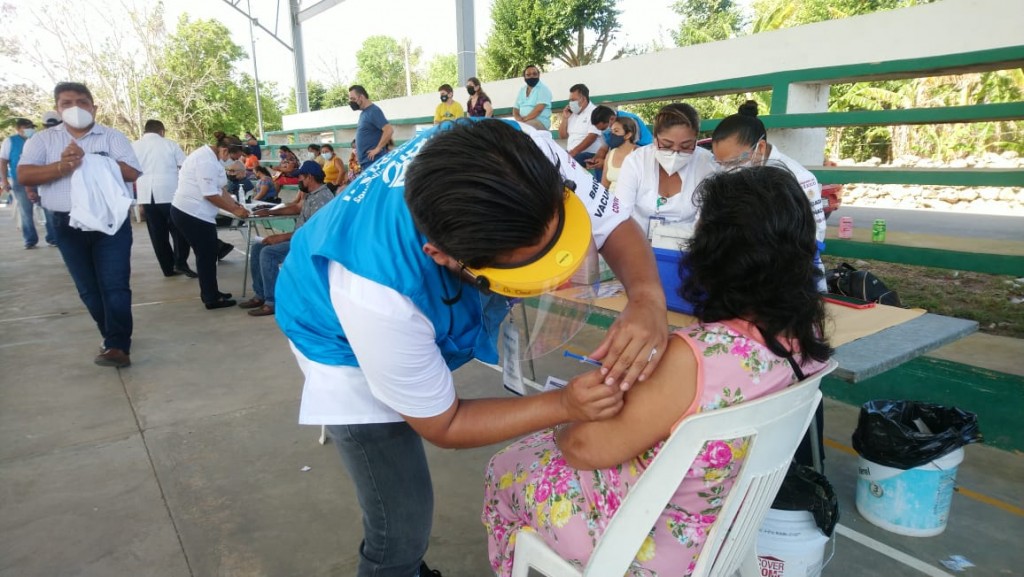 Abren sede de vacunación contra coronavirus en Sucilá Abren sede de vacunación contra coronavirus en Sucilá