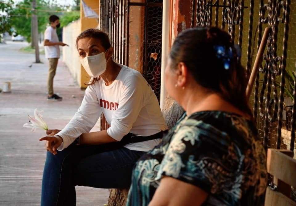 Geovana Campos, busca piso parejo para todos Geovana Campos, busca piso parejo para todos