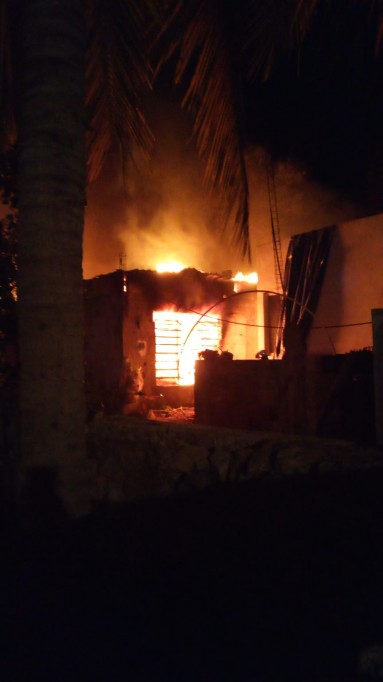 El fuego arrasó con todo, incluso la herencia para su nieta El fuego arrasó con todo, incluso la herencia para su nieta