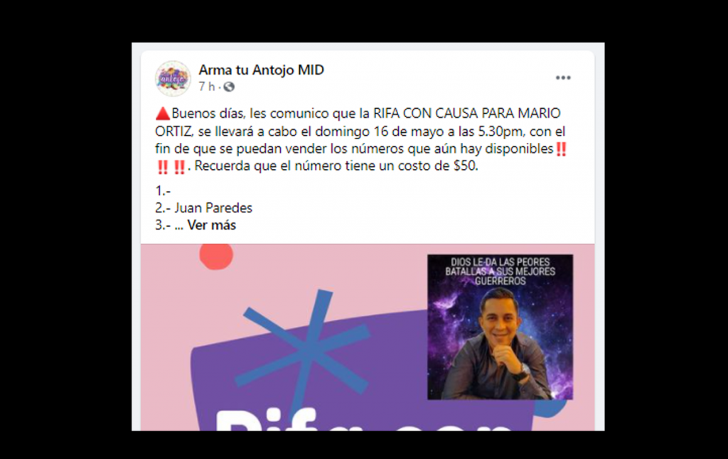 Piden ayuda para salvar la vida de Mario Piden ayuda para salvar la vida de Mario