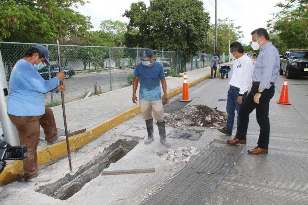 Intensifican mantenimiento preventivo por las lluvias Intensifican mantenimiento preventivo por las lluvias