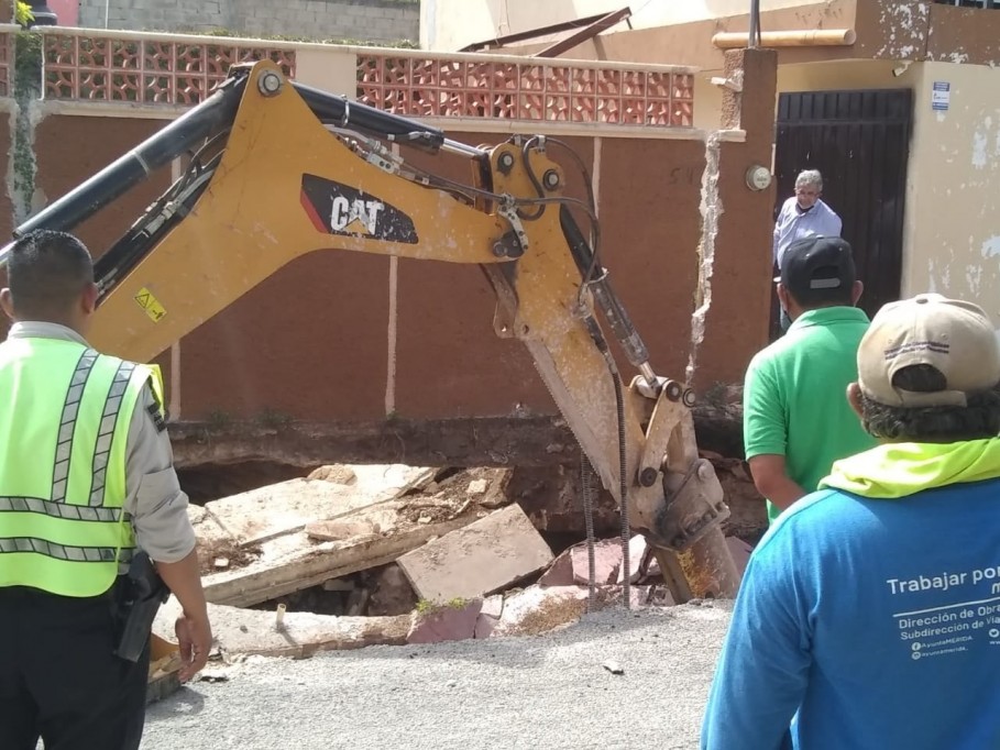 Antigua cueva ocasiona el “socavón” de la Bojórquez Antigua cueva ocasiona el “socavón” de la Bojórquez