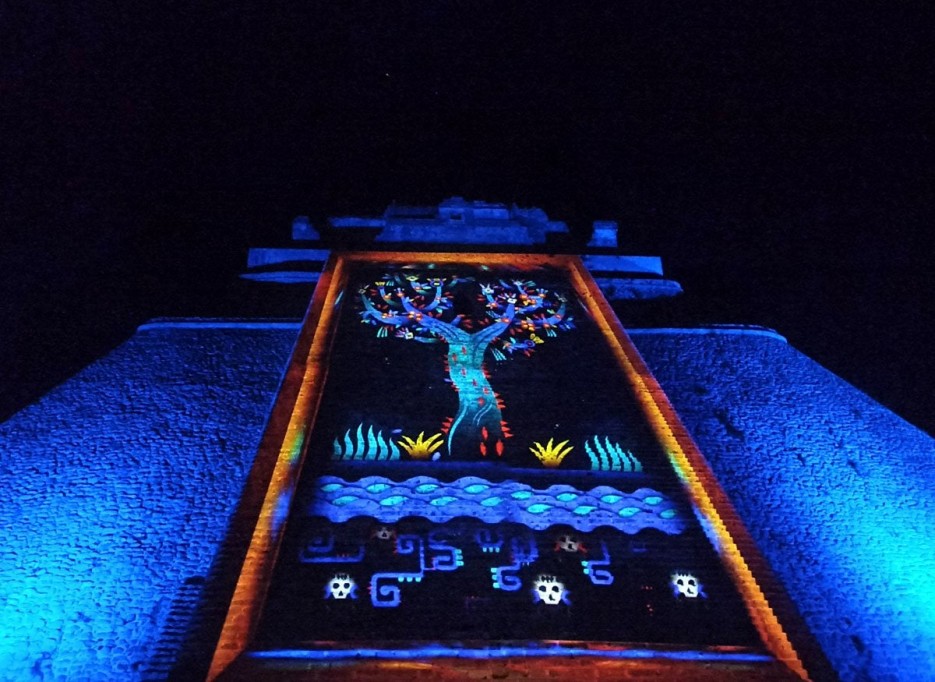En septiembre reanudarán el video-mapping de Uxmal En septiembre reanudarán el video-mapping de Uxmal