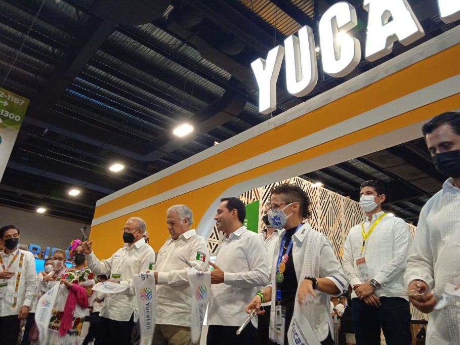 Inauguran la Expo Tianguis Turístico Mérida 2021 Inauguran la Expo Tianguis Turístico Mérida 2021