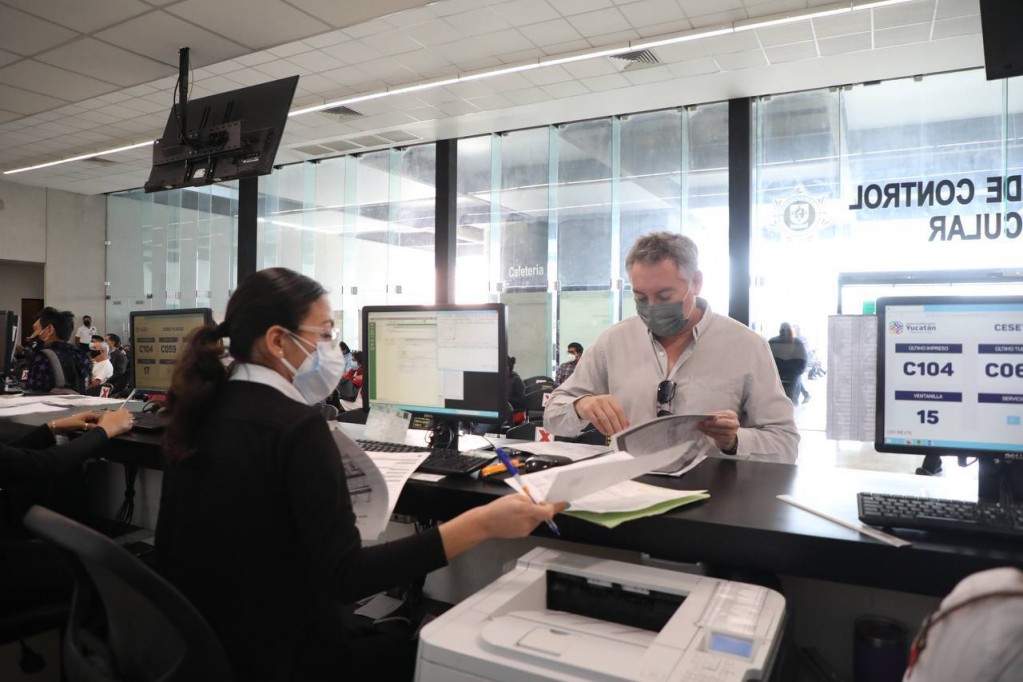 Sin contratiempos, avanza el reemplacamiento en Yucatán Sin contratiempos, avanza el reemplacamiento en Yucatán
