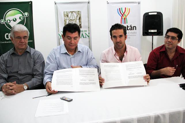 Firman convenio de colaboración la COMEY y la Fundación Plan Estratégico para enriquecer el portal acervoyucatan.com Firman convenio de colaboración la COMEY y la Fundación Plan Estratégico para enriquecer el portal acervoyucatan.com
