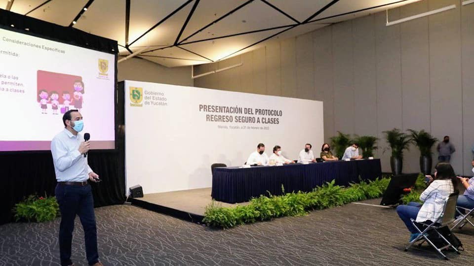 No habrá cierre de escuelas ni salones por positivos de Covid No habrá cierre de escuelas ni salones por positivos de Covid