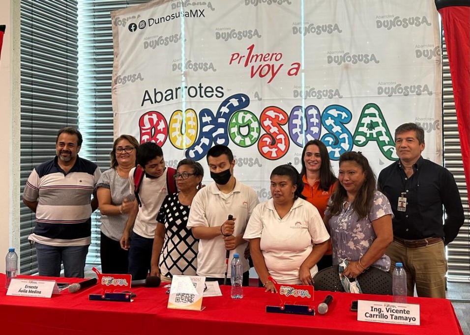 Dunosusa apoyará a personas con discapacidad intelectual a través del redondeo Dunosusa apoyará a personas con discapacidad intelectual a través del redondeo