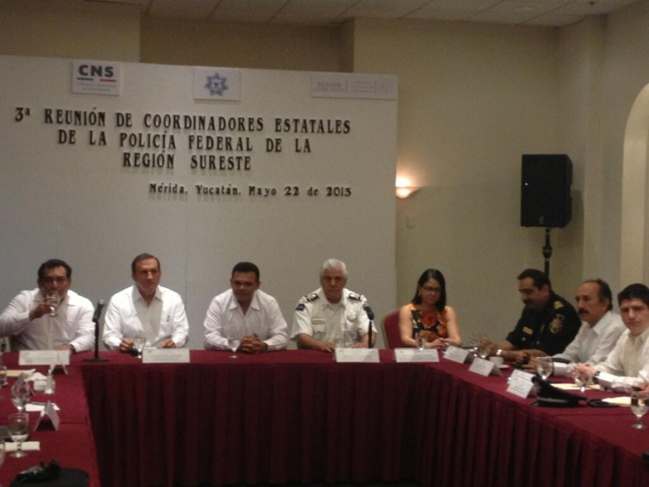 Se realiza la 3ª Reunión de Coordinadores Estatales de la Policía Federal de la Región Sureste Se realiza la 3ª Reunión de Coordinadores Estatales de la Policía Federal de la Región Sureste