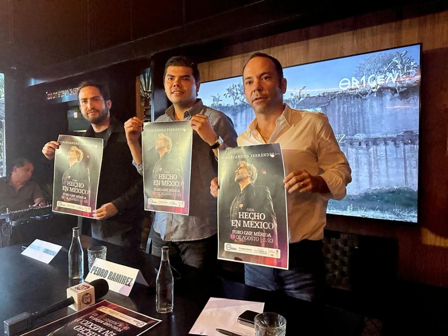 Alejandro Fernández regresa a Mérida Alejandro Fernández regresa a Mérida
