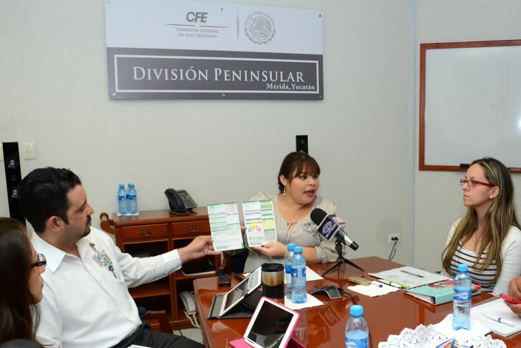 Presenta CFE División Peninsular su nuevo recibo Presenta CFE División Peninsular su nuevo recibo