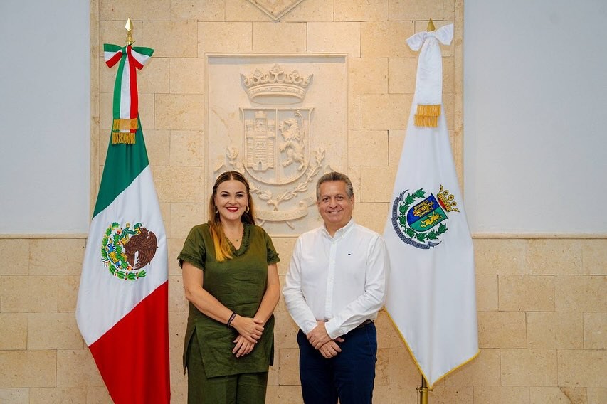 “Me dio mucho gusto recibir a Cecilia Patrón”, dijo Alejandro Ruz Castro “Me dio mucho gusto recibir a Cecilia Patrón”, dijo Alejandro Ruz Castro