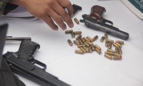 Cambiarán armas por ventiladores, bicicletas y minicomponentes Cambiarán armas por ventiladores, bicicletas y minicomponentes