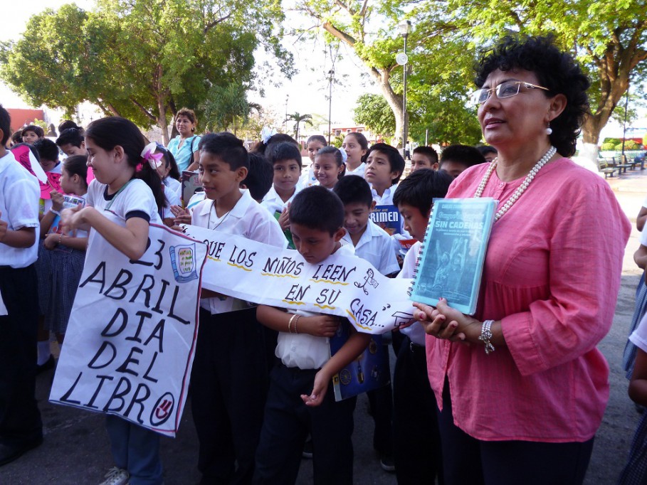 TIZIMIN: Marcha a favor de la lectura.\r\n TIZIMIN: Marcha a favor de la lectura.\r\n