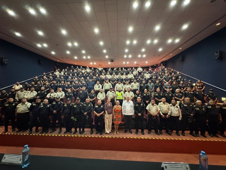 Promueven realización del testamento entre policías de Yucatán Promueven realización del testamento entre policías de Yucatán