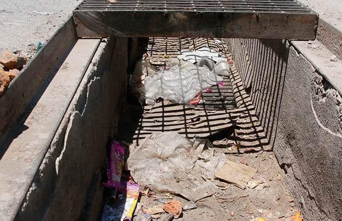 Reportan robo de rejillas en Mérida Reportan robo de rejillas en Mérida