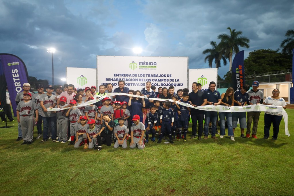Mejores espacios deportivos para unir a Mérida: Cecilia Patrón. Mejores espacios deportivos para unir a Mérida: Cecilia Patrón.