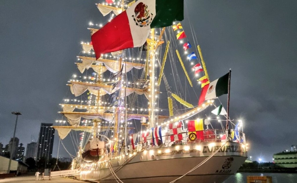 Visitará Yucatán el velero “Cuauhtémoc BE-01”. Visitará Yucatán el velero “Cuauhtémoc BE-01”.