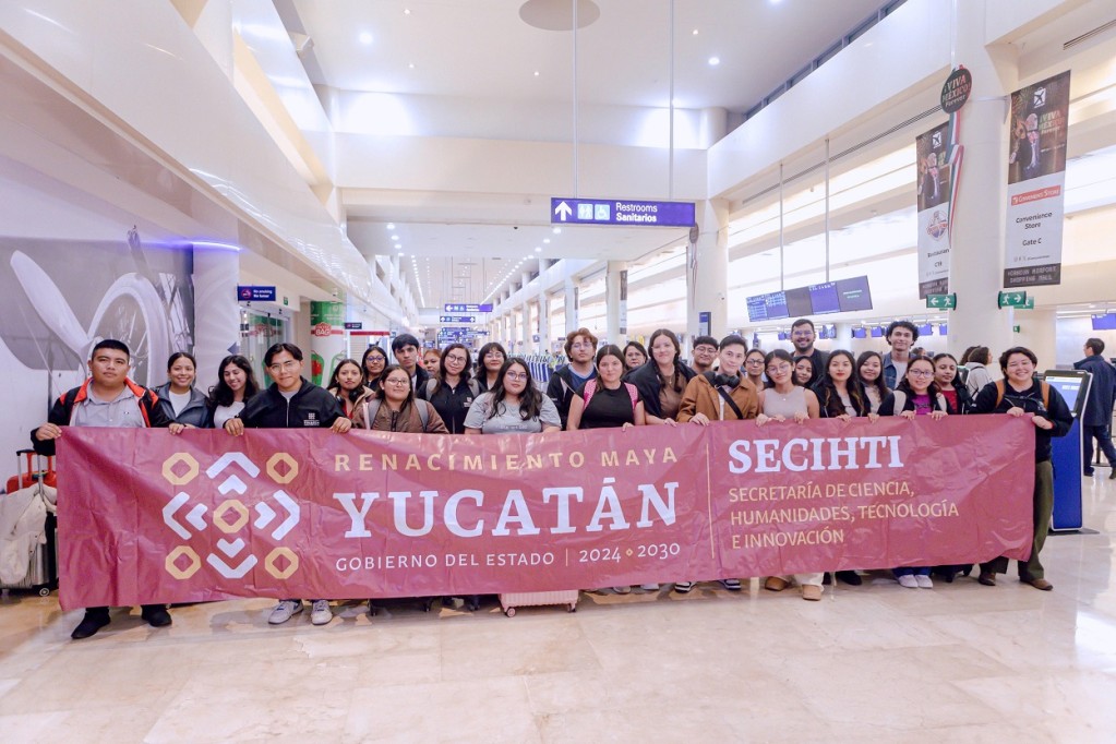 Cumple Yucatán la meta de otorgar 100 becas de Movilidad Internacional 2025