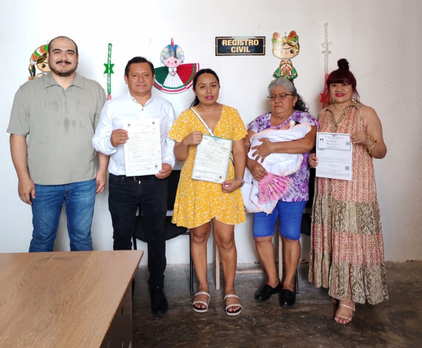 Acercan trámites del Registro Civil a Baca Acercan trámites del Registro Civil a Baca