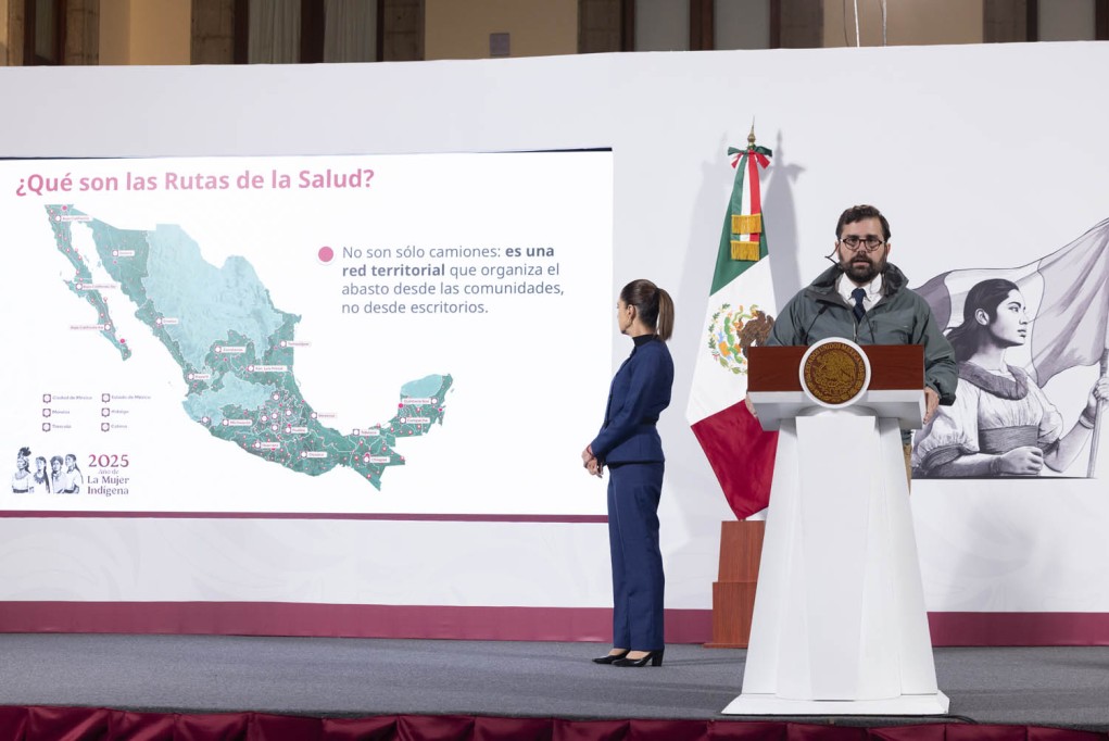 Cerca de 100%, abasto de medicamentos e insumos médicos