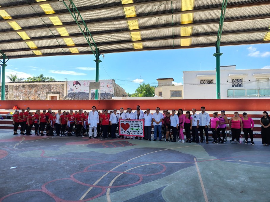 Llaman a tizimileños a activarse y cuidar su corazón