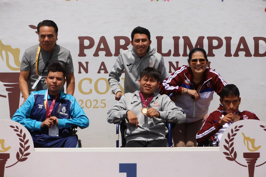 Brilla Yucatán en la Paralimpiada Nacional, con 36 medallas, en la primera etapa Brilla Yucatán en la Paralimpiada Nacional, con 36 medallas, en la primera etapa