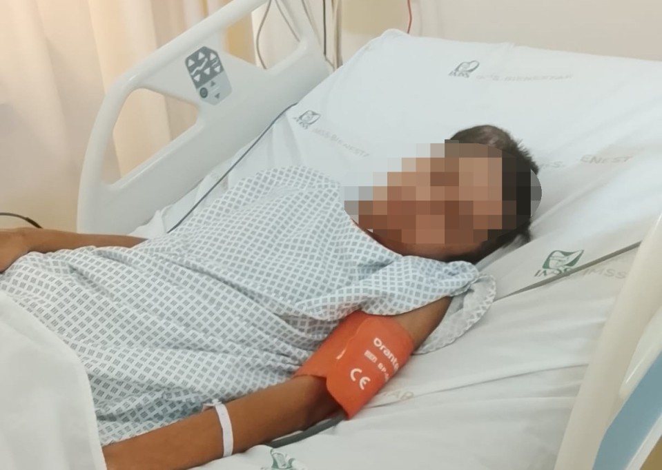 Se recupera tizimileño operado de tumor en la cabeza
