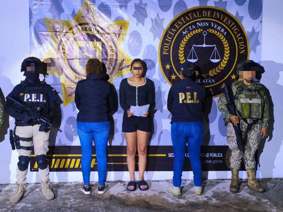 Detiene la SSPY a mujer con antecedentes criminales en CDMX