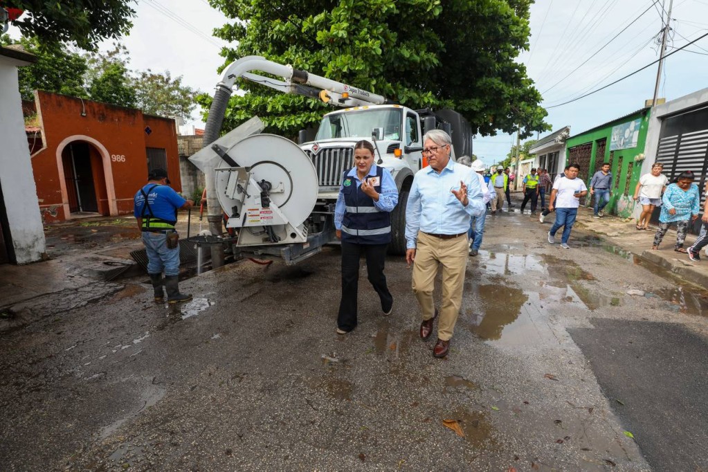 Intensifica Cecilia Patrón los servicios urbanos en zonas afectadas por lluvias