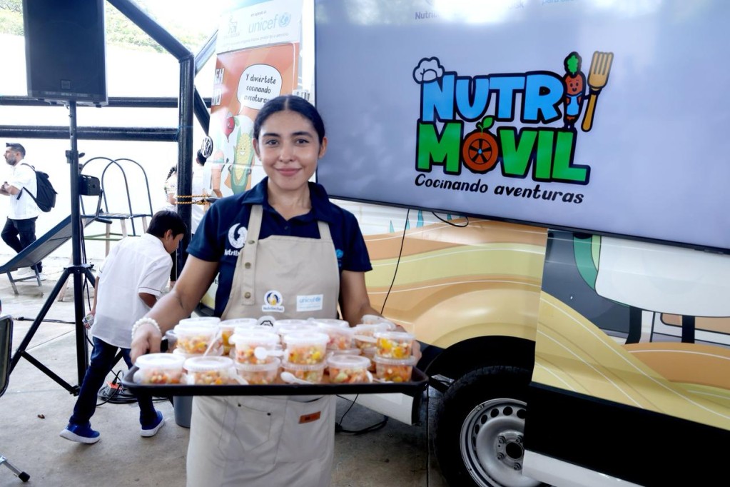 Nutrimóvil lleva talleres de cocina saludable a escuelas de Mérida Nutrimóvil lleva talleres de cocina saludable a escuelas de Mérida