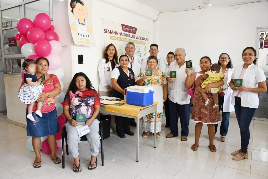 Inicia en Yucatán la Campaña de Vacunación contra influenza, Covid-19 y neumococo Inicia en Yucatán la Campaña de Vacunación contra influenza, Covid-19 y neumococo