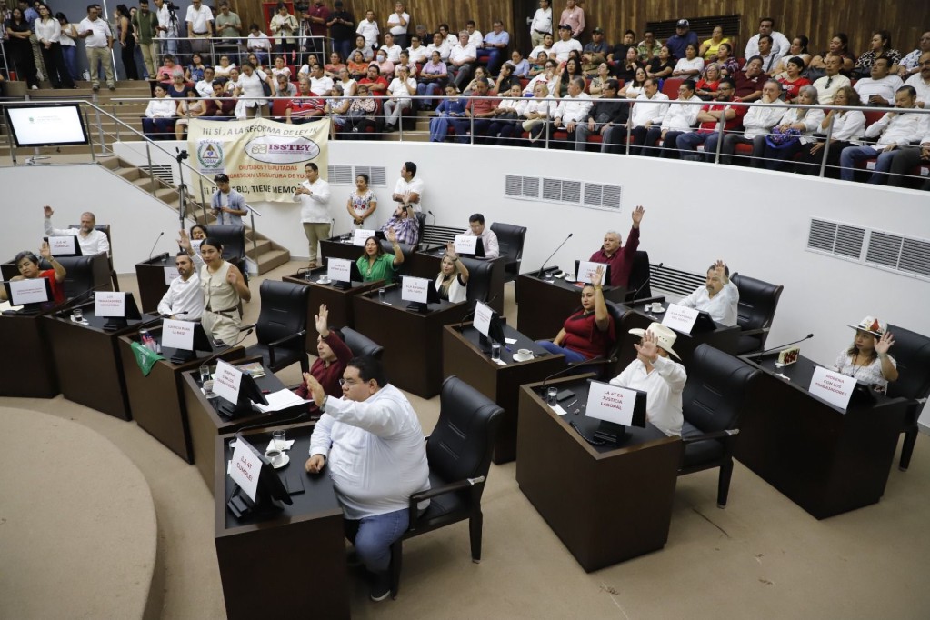 Congreso del Estado aprueba la reforma a la Ley del Isstey