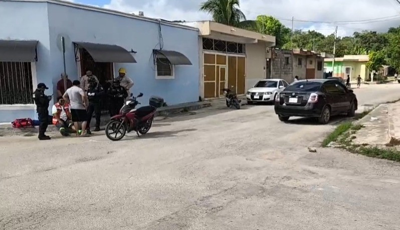 Dos accidentes en moto iniciando la semana en Tizimín Dos accidentes en moto iniciando la semana en Tizimín