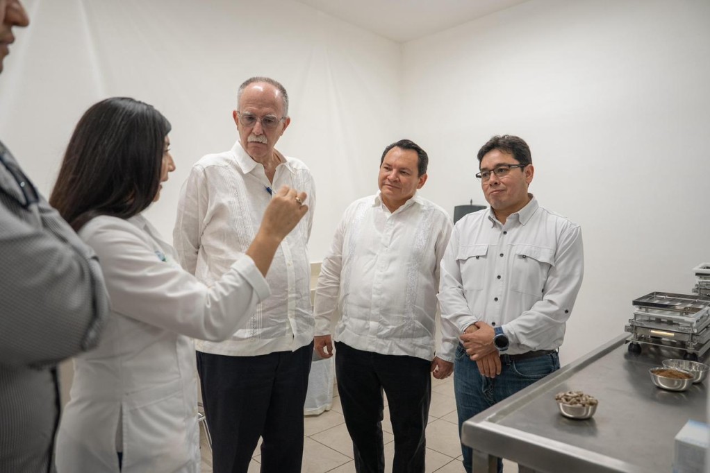 Gobierno de Yucatán y Sader evalúan nueva biofábrica para combatir gusano barrenador