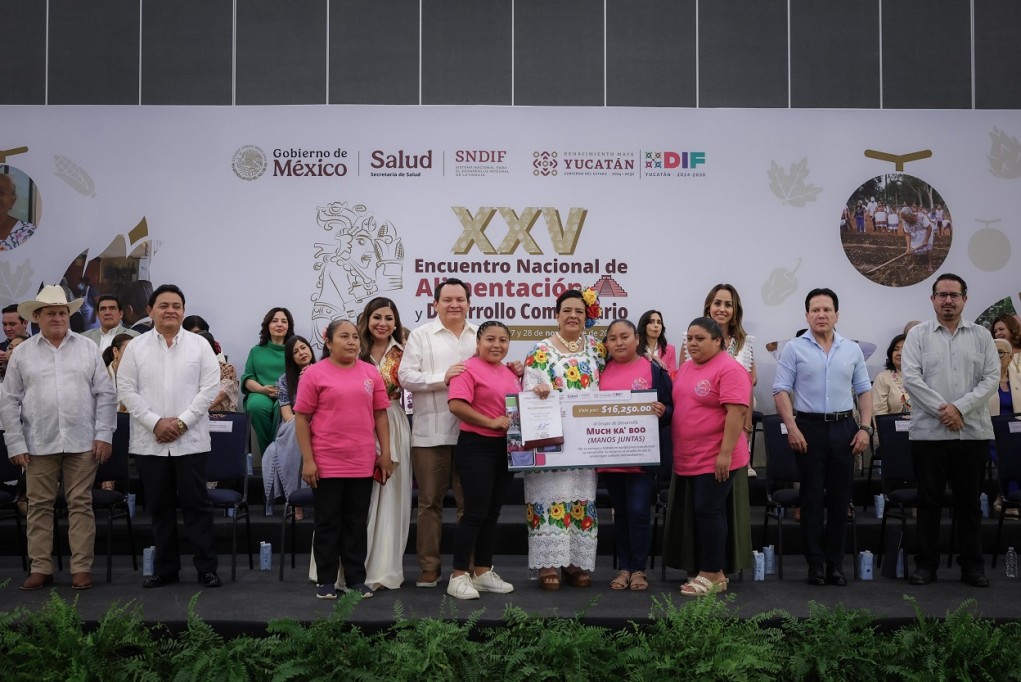 Yucatán recibe Encuentro Nacional de Alimentación y Desarrollo Comunitario