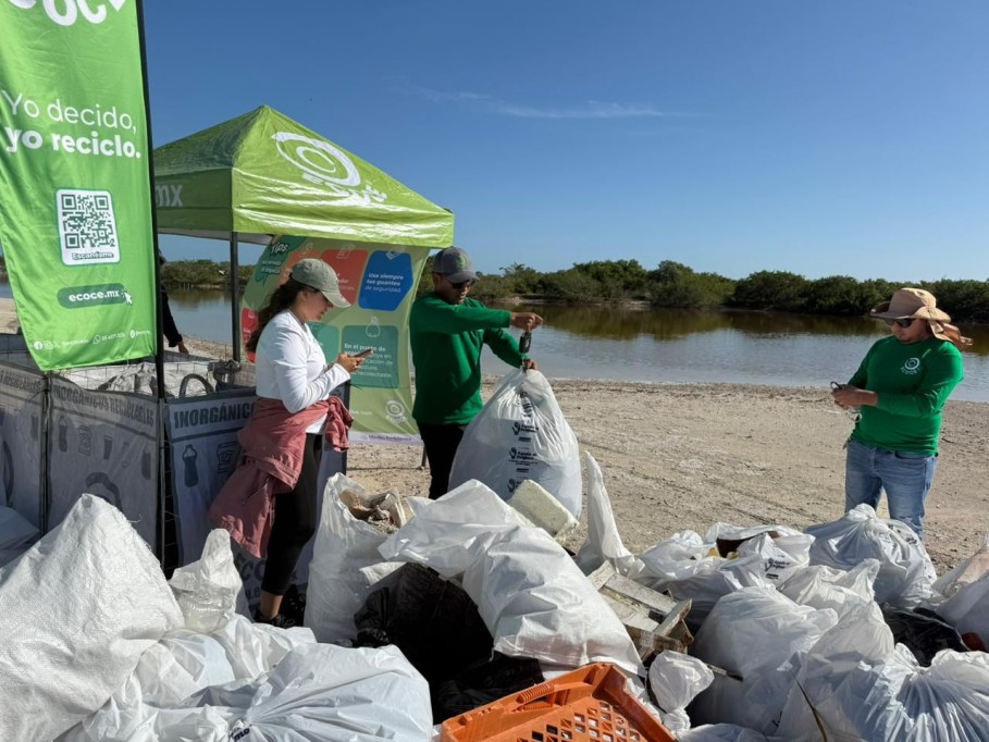 Concluyen programa de Limpieza de Playas 2025; retiran más de 33 toneladas de residuos, en el año.