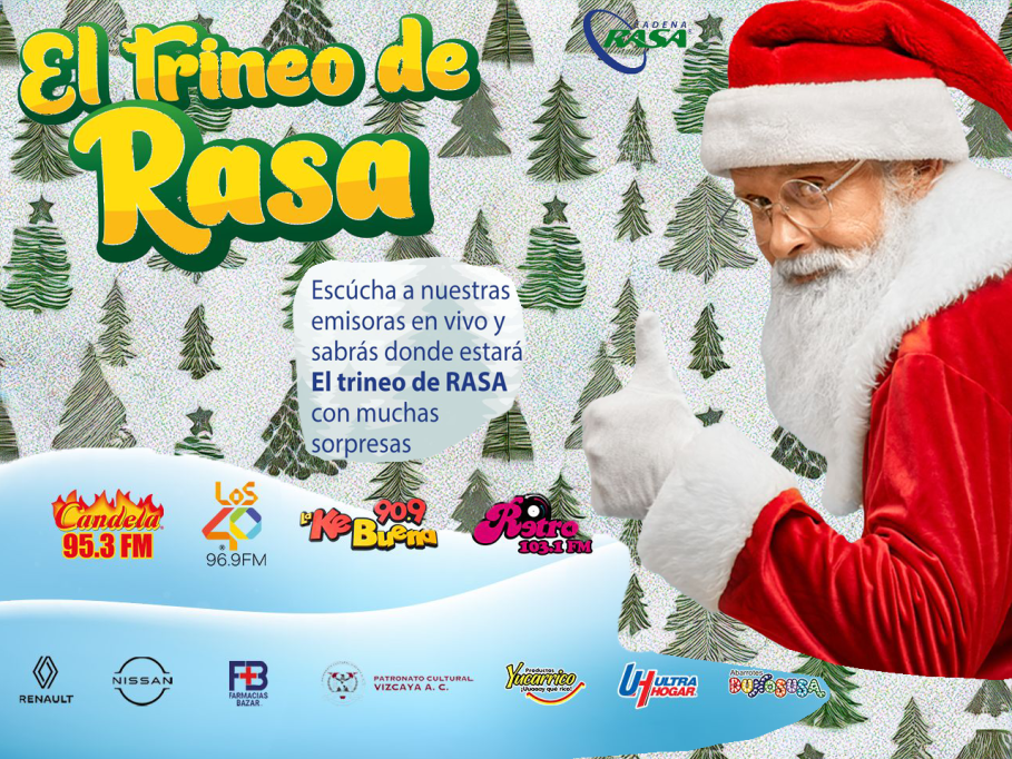 El Trineo de RASA está de regreso con muchos regalos