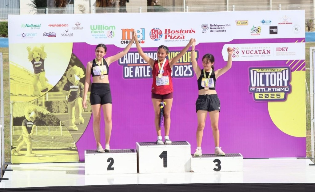 Tizimín sale victorioso en competencia de atletismo