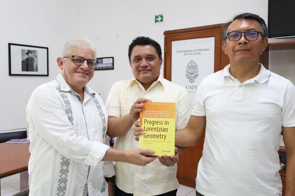 UADY presentará libro “Progress in Lorentzian Geometry”, disciplina clave para entender el universo