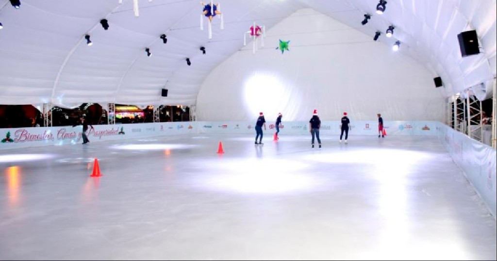 Como un éxito catalogó Cecilia Patrón la aceptación por la pista de hielo