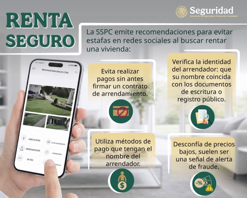 Fraudes en renta de viviendas