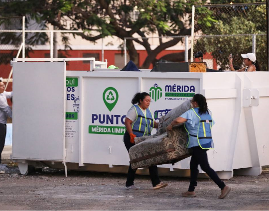 Seguirá apostando Ayuntamiento de Mérida a la limpieza de la ciudad, en el 2026