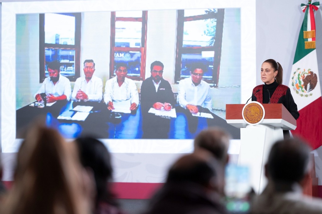 Afirma presidenta Sheinbaum que el Gobierno del México siempre estará cerca de las víctimas