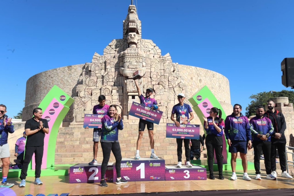 Se consolida Marat’hón de Mérida como el más importante del sureste mexicano.