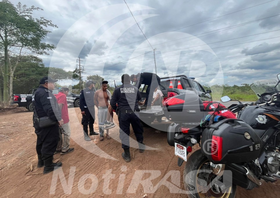 Lo sorprenden robando, lo atrapan y entregan a la policía, en Tizimín