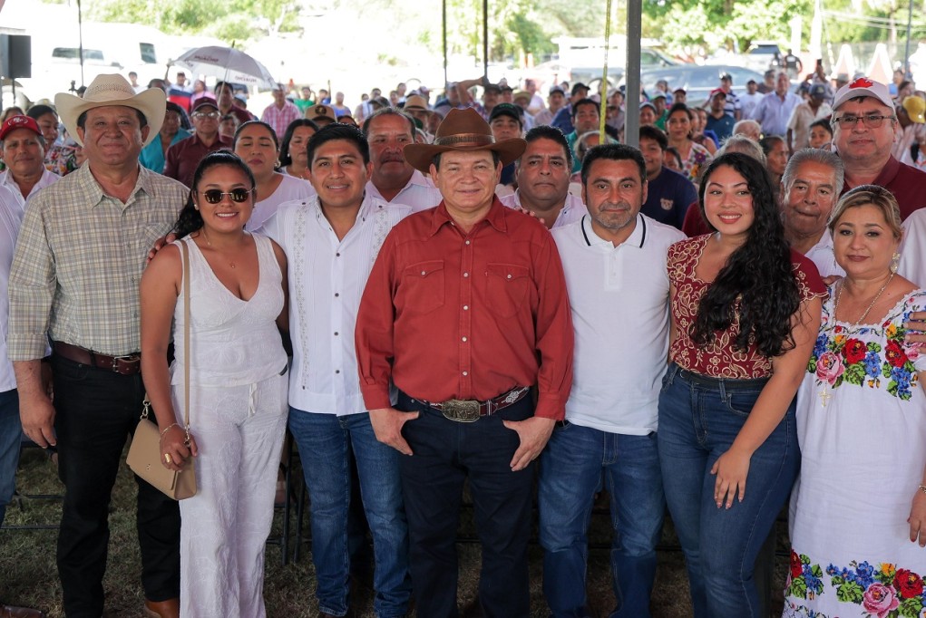Fortalecen Caminos Renacimiento el campo yucateco, en Mama