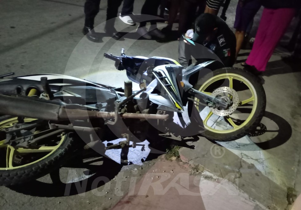 Chocan a motorista y lo arrastran varios metros, en Tizimín